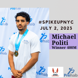 Michael Politi Race Winner