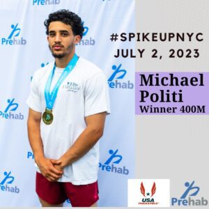 Michael Politi Race Winner