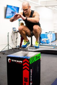 Carlos Doing Plyometrics