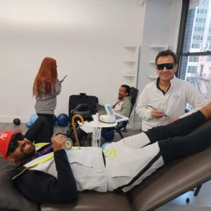 Alex With Patient