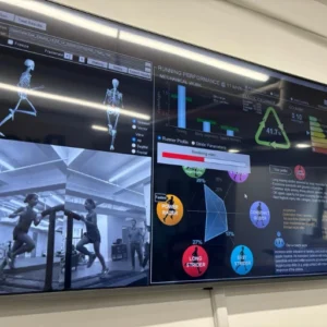 Monitor with Gait Analysis Statistics