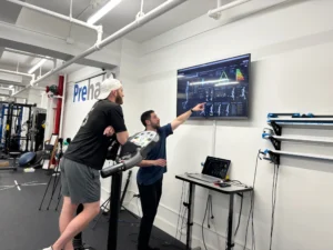 Aaron Explaining Gait Analysis