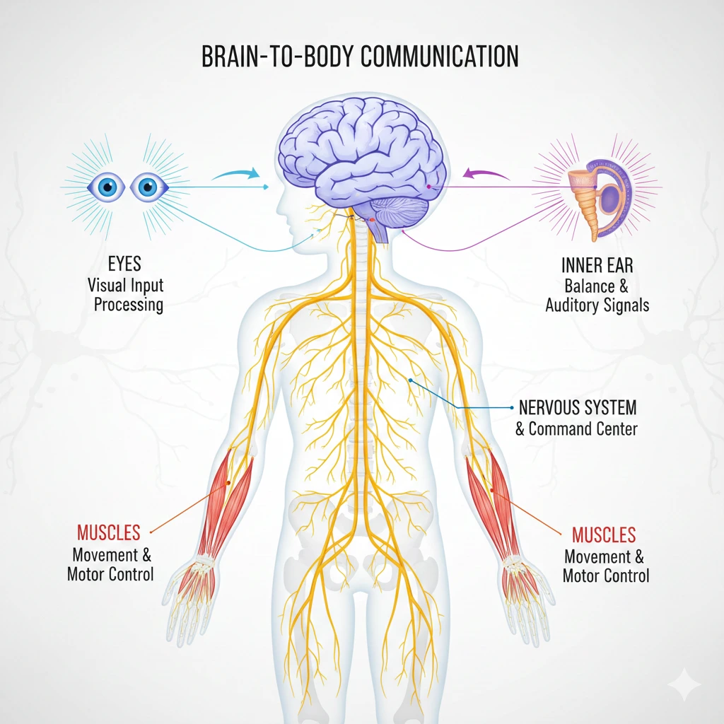 Brain-To- Body Communication