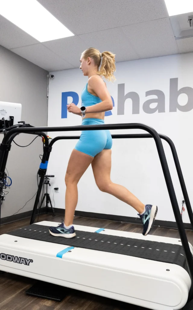 Running on Treadmill