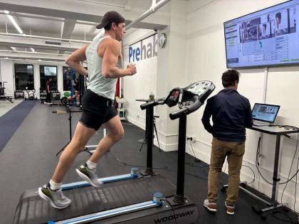 Runner on Treadmill