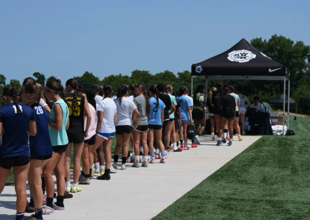 Grils soccer showcase