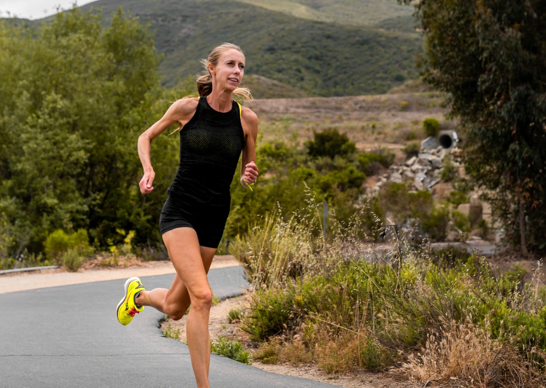 Runner on Road